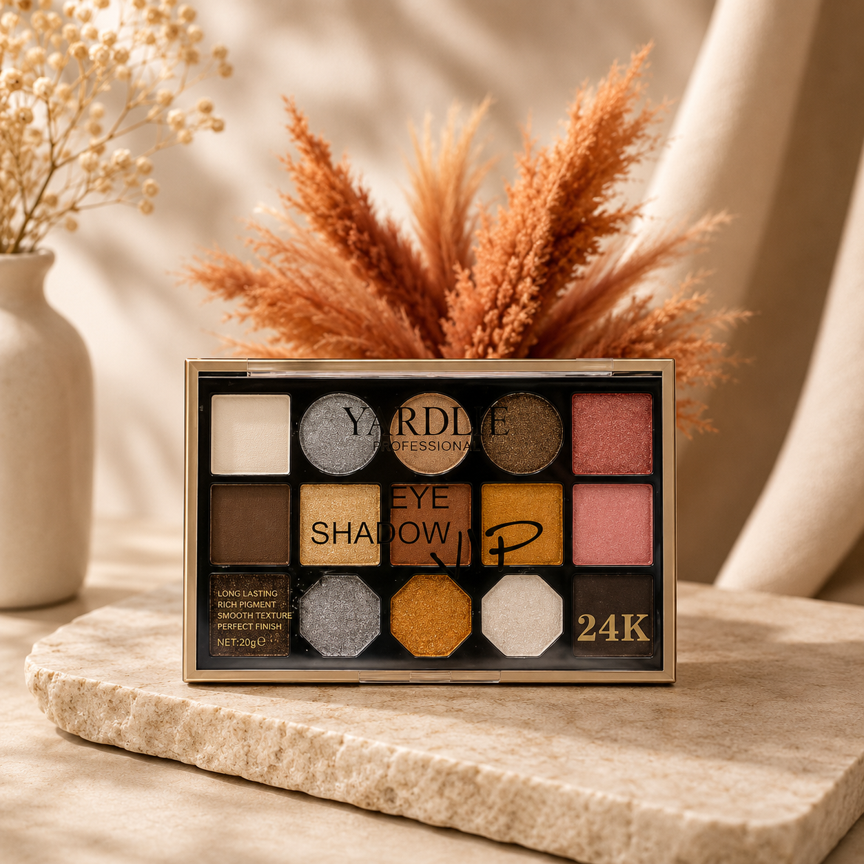Yardlie VC B5 Eye Shadow VIP 24K Palette 01 2g x 15
