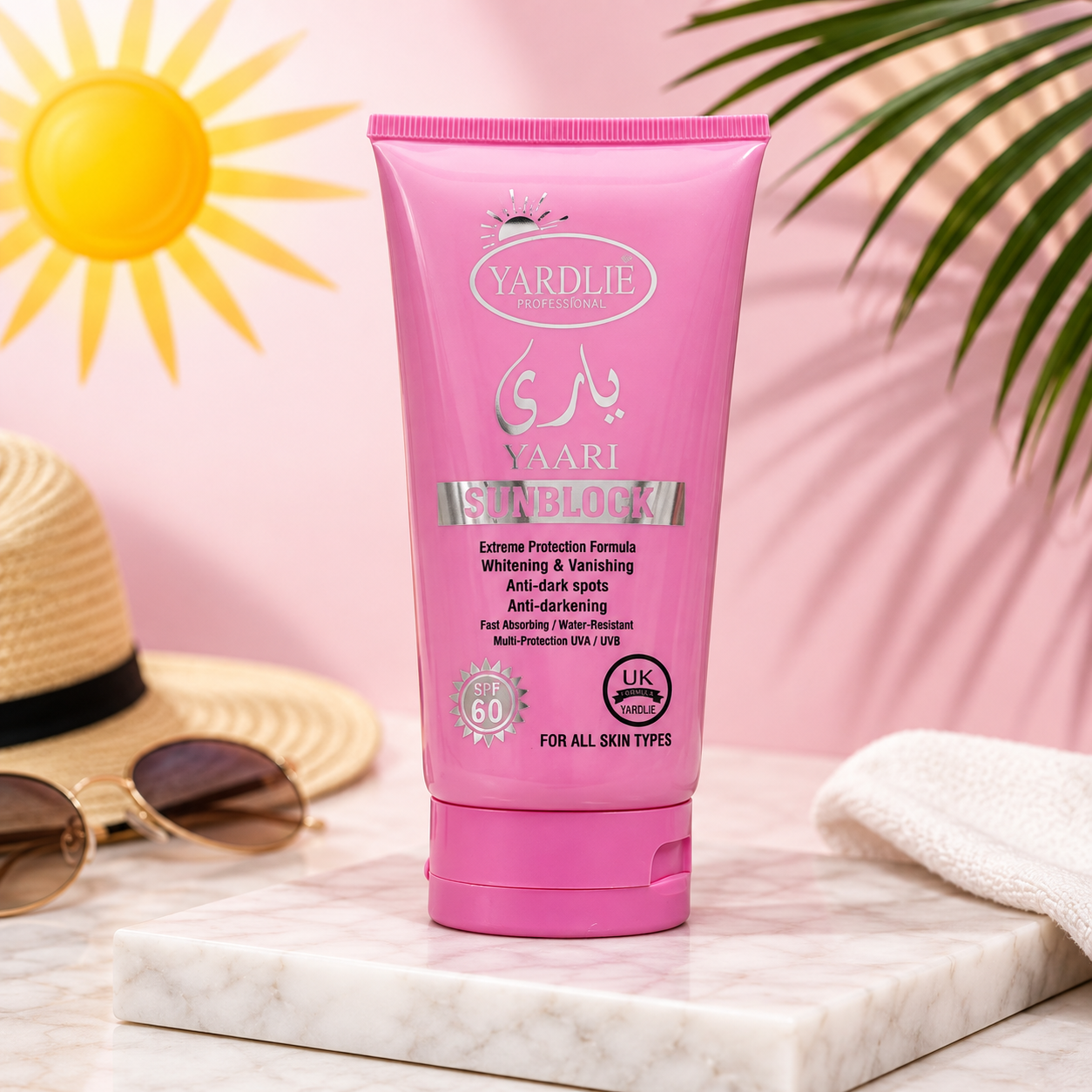 Yardlie Professional Yaari Face SPF 60 Sunblock 150ml
