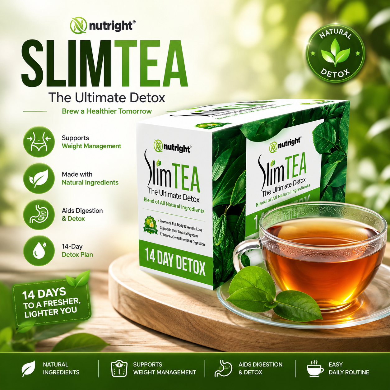 SlimTea Herbal Wellness Blend