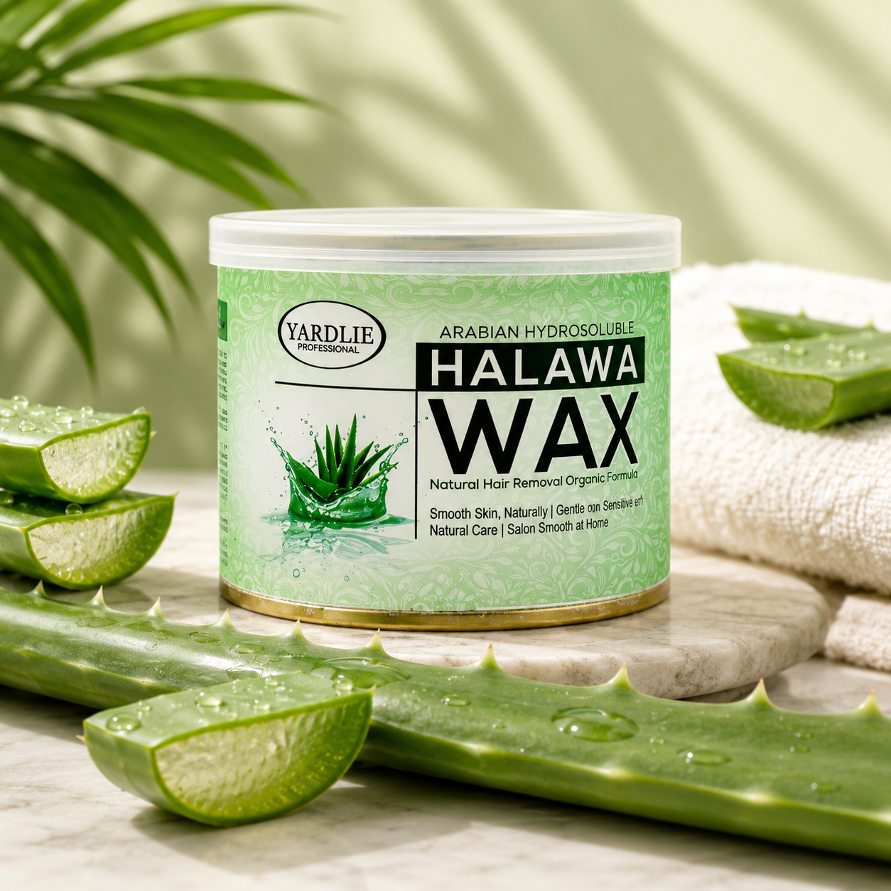 Yardlie Professional Halawa Wax Aloe Vera Hair Removal 225g