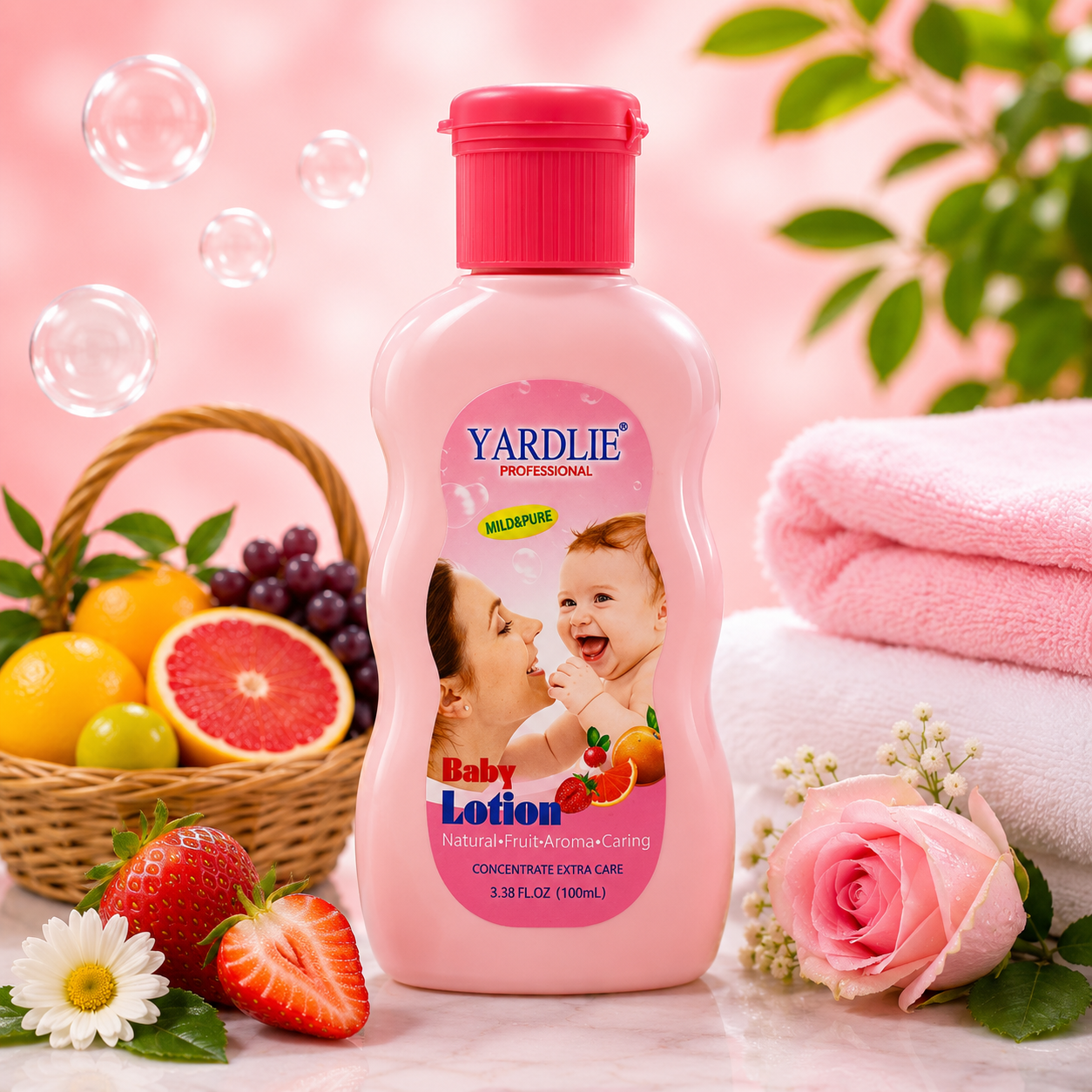 Yardlie Professional Baby Lotion | Mildness | 100ML