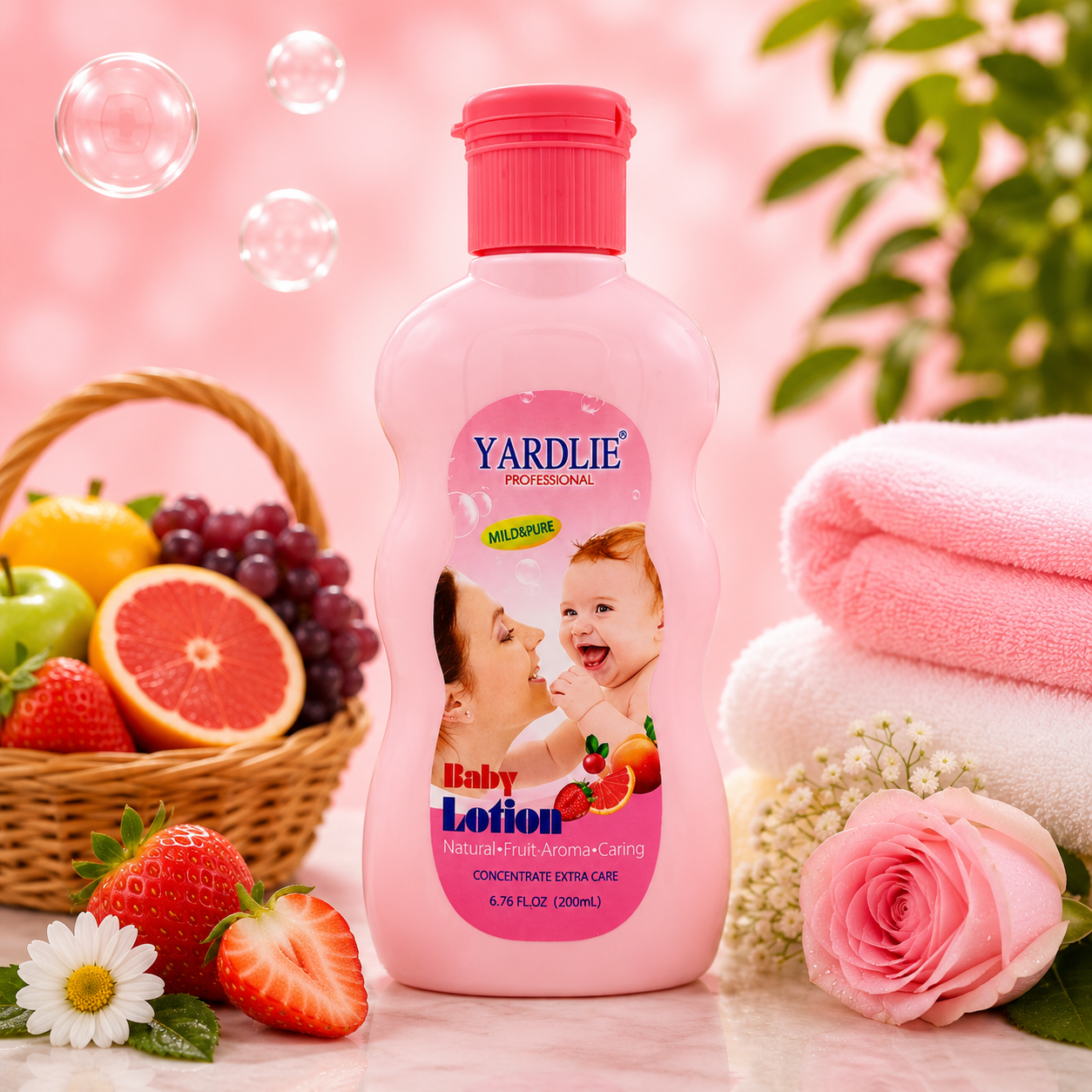Yardlie Professional Baby Lotion | Mildness | 200ML