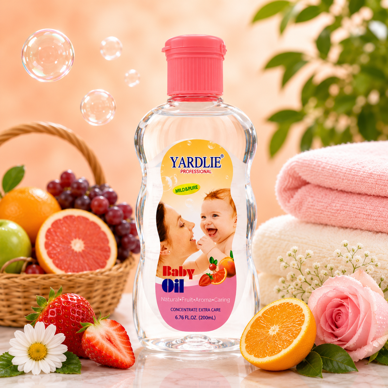 Yardlie Professional Baby Oil | Mildness | 200ML