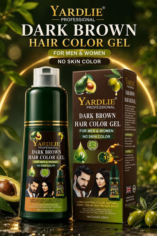 Yardlie Dark Brown Hair Color Gel Uk Based