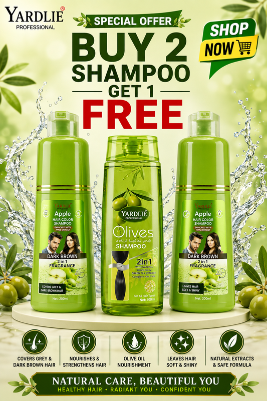 Yardlie Hair Color Shampoo and Yardlie Olives Shampoo Deal