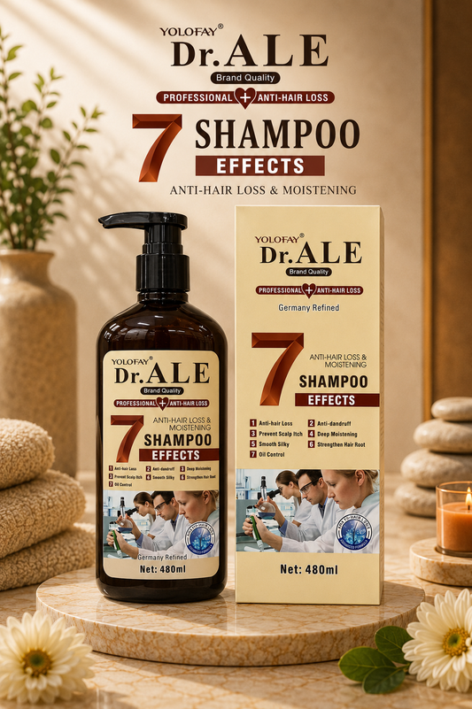 Dr. ALE 7 Effects Anti-Hair Loss Shampoo 480ml