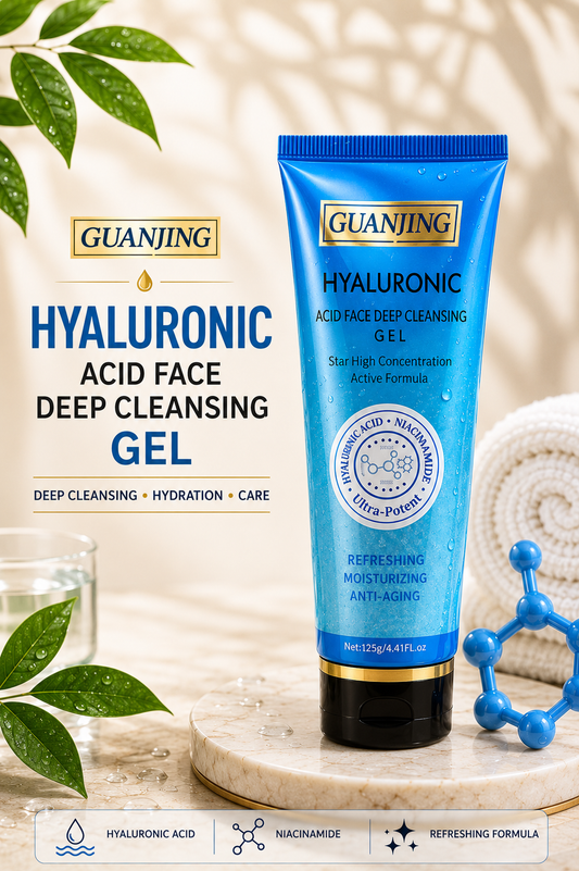 Guanjing Hyaluronic Acid Face Deep Cleansing Gel 125g