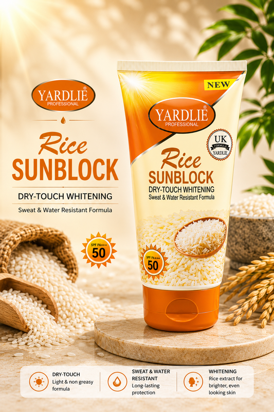 Sunblock | Rice |UK Based Formula | Yardlie Professional | 120ml |