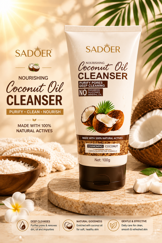 Sadoer Coconut Oil Face Cleanser 100g