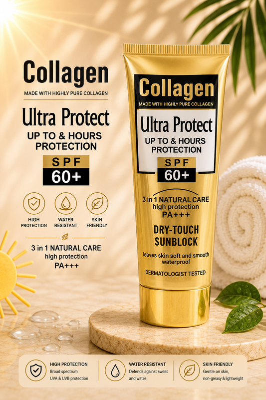 Collagen | Ultra Protect | SPF 60 | Dry Touch Sunblock