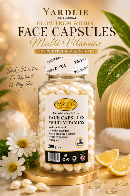 Yardlie Professional Face Capsules | Multi Vitamins | Whitening & Acne| 200 PCS