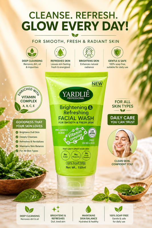 Yardlie Brightening & Refreshing Facial Wash 150ml