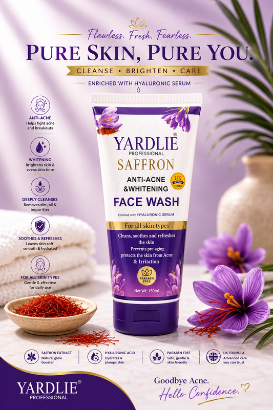 Yardlie Professional Saffron Face Wash 100ml