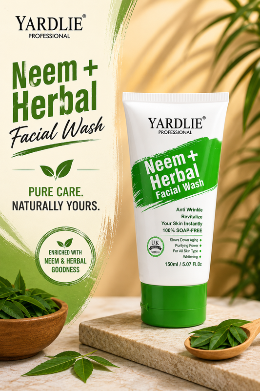 Yardlie Neem + Herbal Facial Wash Purifying Face Cleanser 150ml