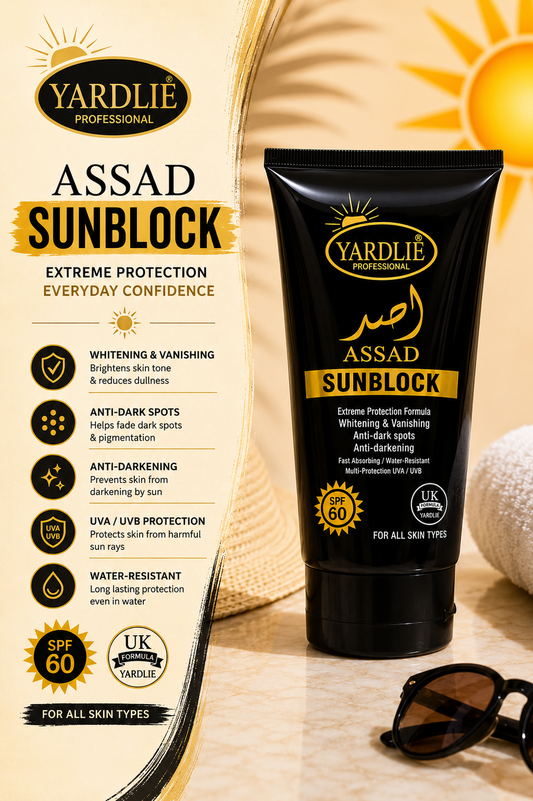 Yardlie Professional Assad Sunblock SPF 60 Face 150ml