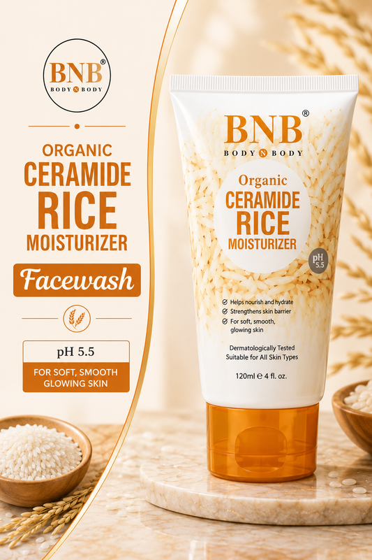 BNB Body n Body Organic Ceramide Rice Moisturizer 120ml