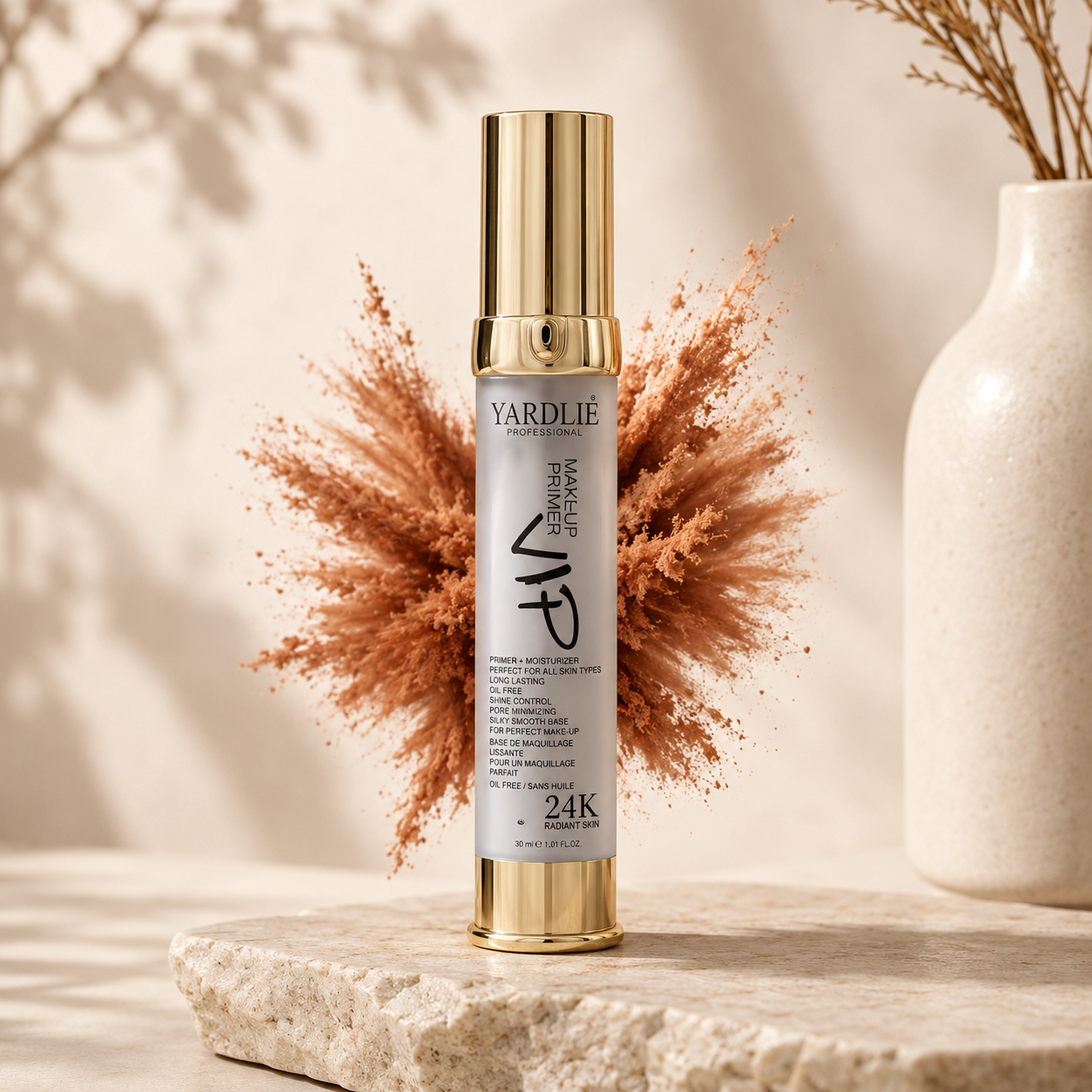 Yardlie HD Makeup Primer VIP 24K Face Primer 30ml