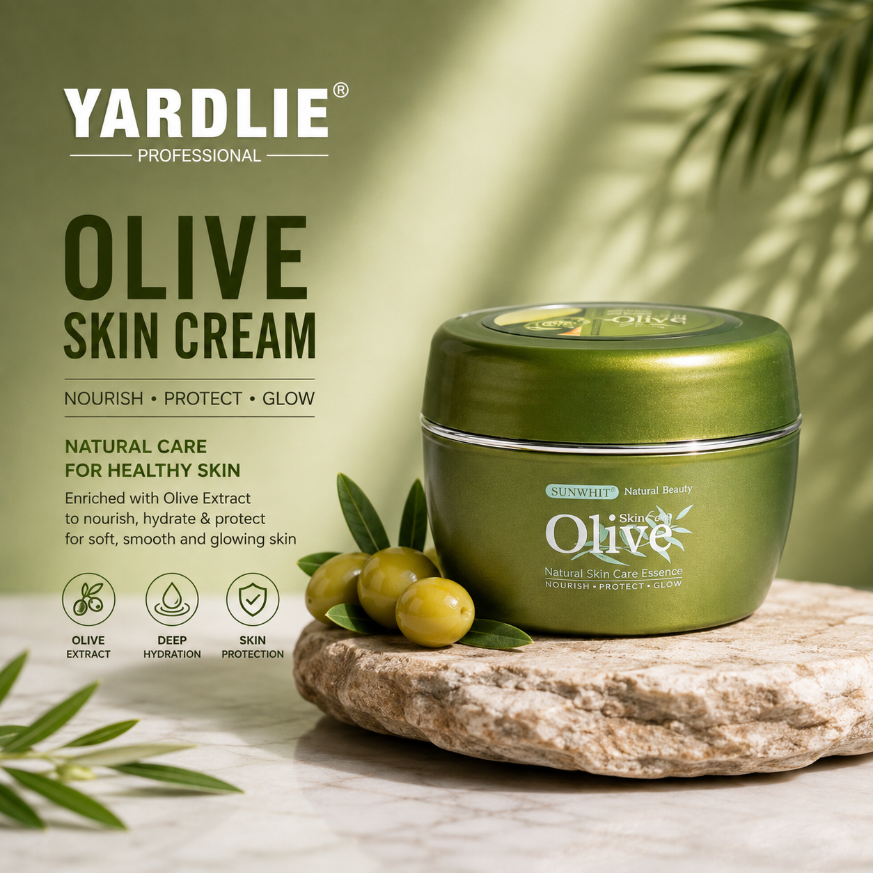 Yardlie Professional Olive Whitening Cream
