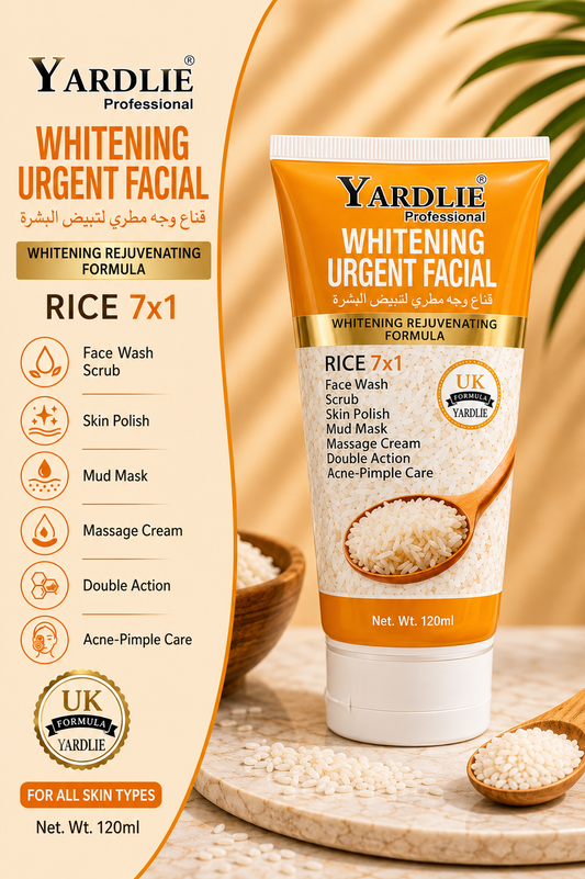 Yardlie Whitening Urgent Facial Rice 7 in 1 120ml