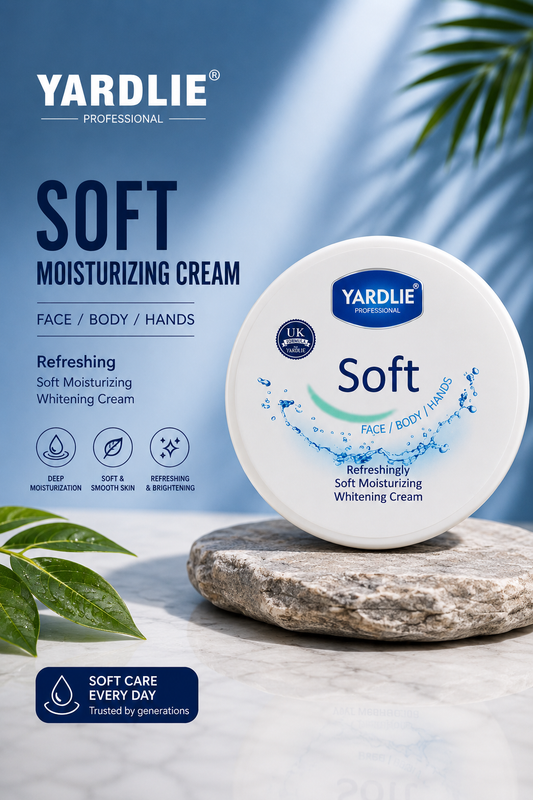 Yardlie Professional Soft Moisturizing Brightening Cream for Face Body and Hands