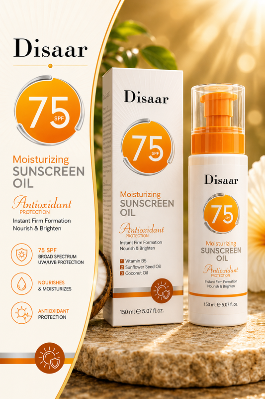 Disaar 75Spf Moisturizing Sunscreen Oil 150ml