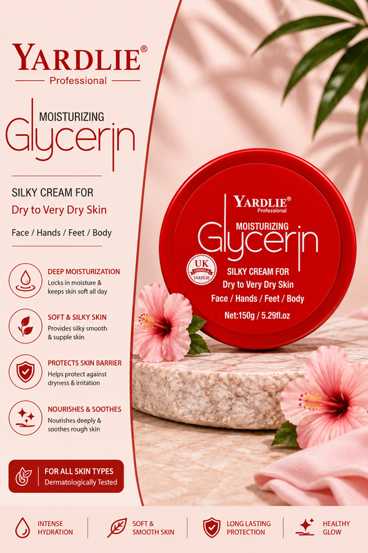 Yardlie Moisturizing Glycerin Cream for Deep Hydration & Radiant, Supple Skin |150g