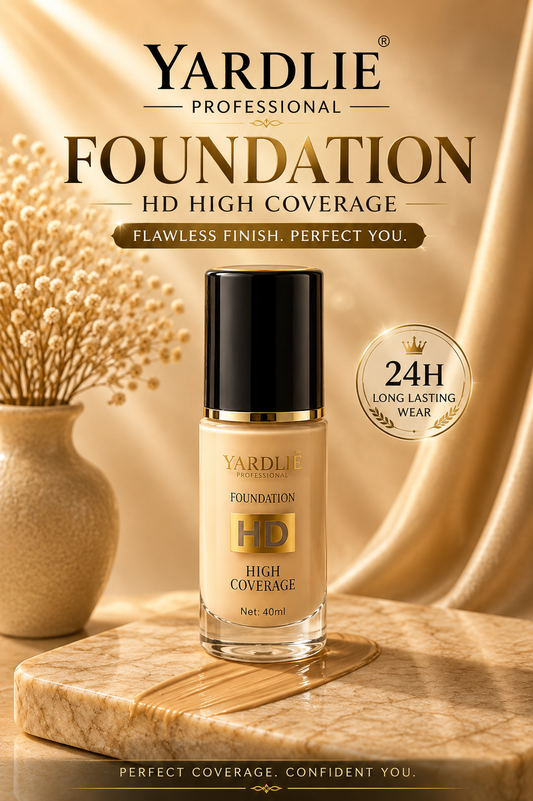 Yardlie Professional HD High Coverage Foundation SPF 50 12ML