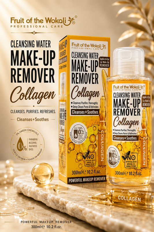 Fruit of The Wokali Cleansing Water Makeup Remover Collagen