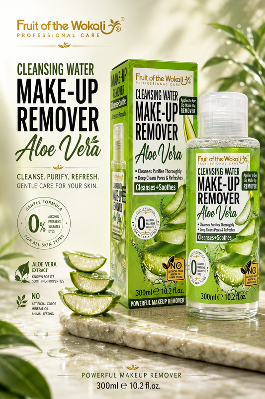 Fruit of The Wokali Cleansing Water Make Up Remover Aloe Vera