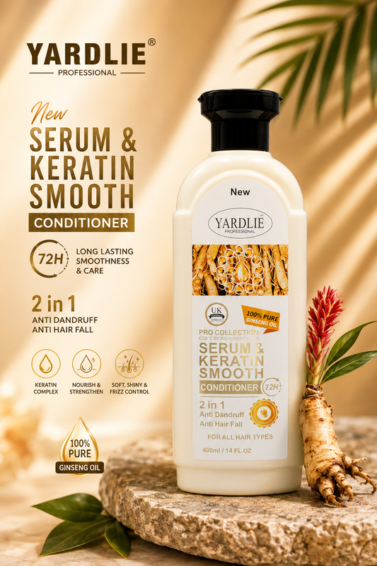 Yardlie Pro Collection Use By Professional Serum and Keratin Smooth Conditioner 72H