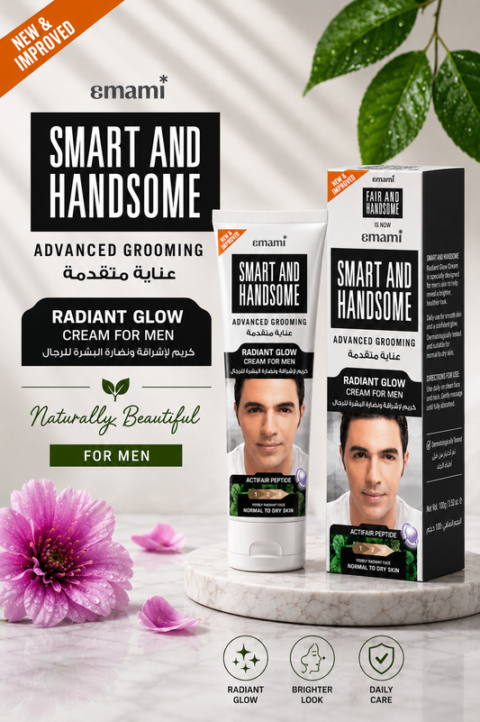 Emami Smart and Handsome Advanced Grooming Radiant Glow Cream For Men