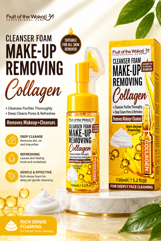 Fruit Of the Wokali Professional Care Cleanse Deep Cleanser Foam Collagen