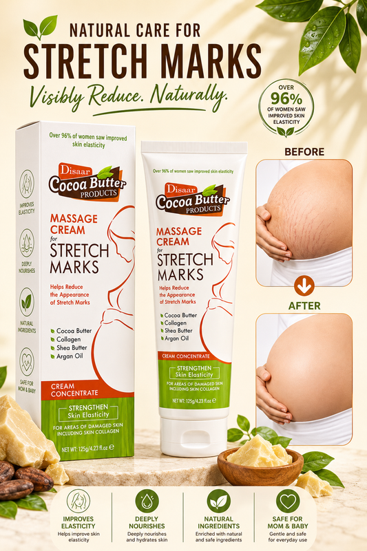Disaar Cocoa Butter Massage Cream For Stretch Marks