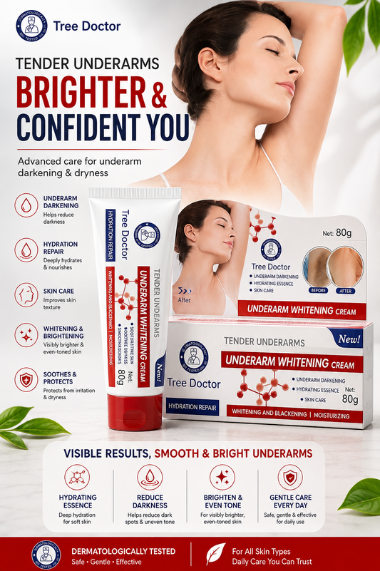 Tree Doctor Underarm Whitening Cream Brighten Even Tone Smooth