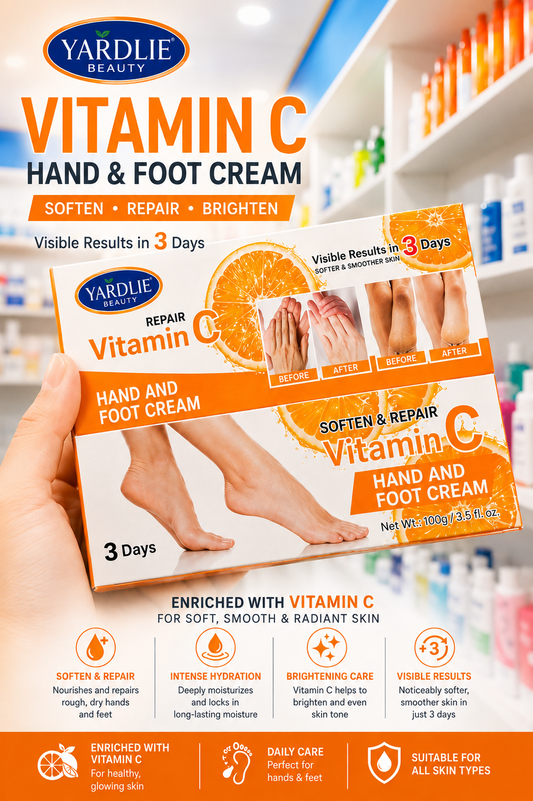Yardlie Vitamin C Hands & Feet Whitening Cream – Brighten, Nourish & Repair