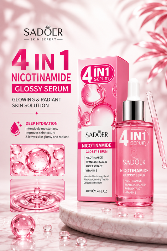 Sadoer 4 In 1 Nicotinamide Glossy Serum