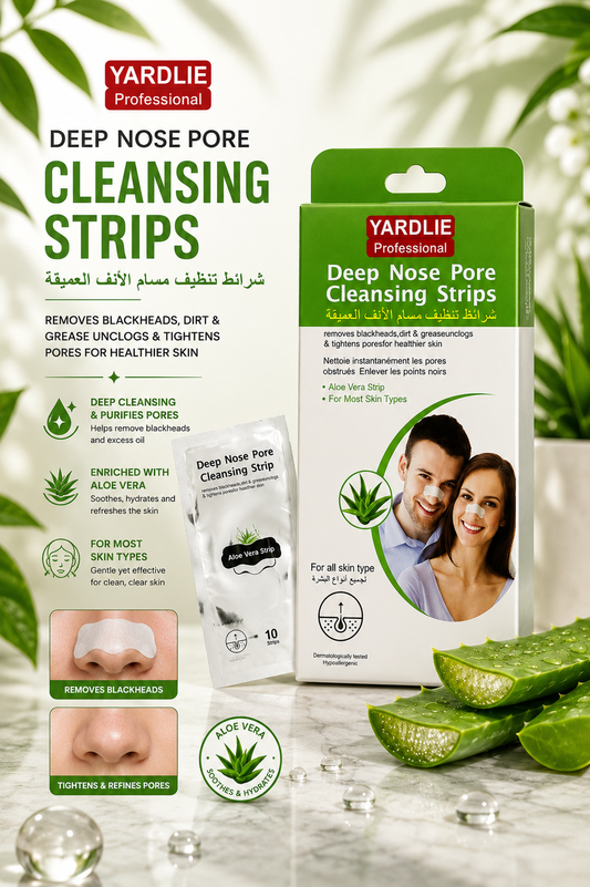 Yardlie Deep Nose Pore Cleansing Strips Aloe Vera 10 Strips