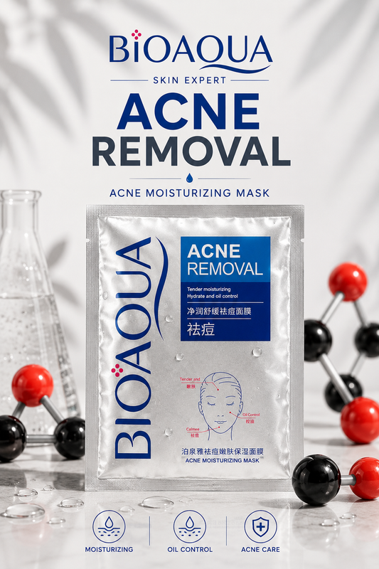 Bioaqua Acne Removal Facial Mask | Clear, Smooth & Hydrated Skin