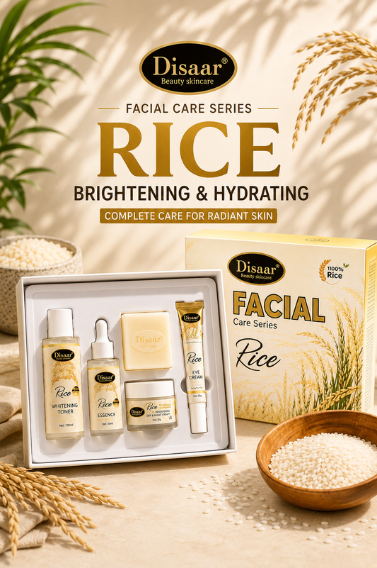 Rice Facial Kit | 5 Piece Set | Aichun Beauty |