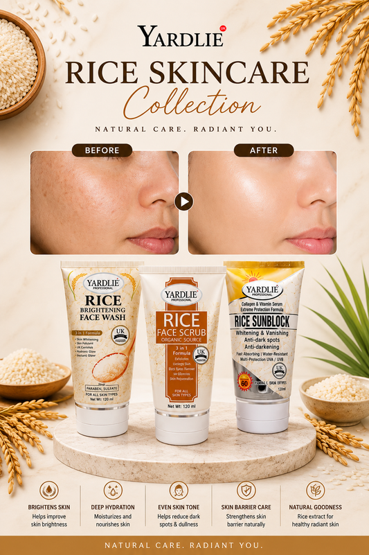 Yardlie Rice SkinCare Kit – Complete Glow & Protection Solution