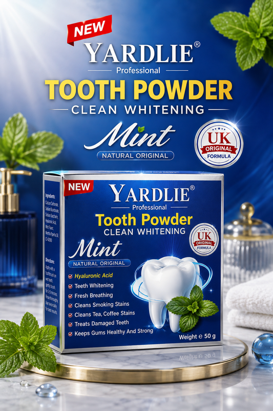 Yardlie Mint Tooth Powder – Deep Clean, Whitening & Fresh Breath 50g