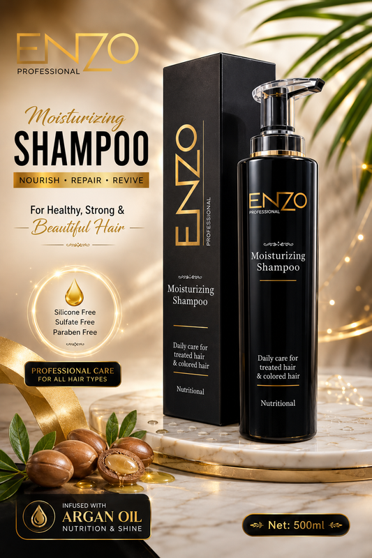 Enzo Treatment Shampoo Good hair Days Sulfate Free Moisturizing Shampoo