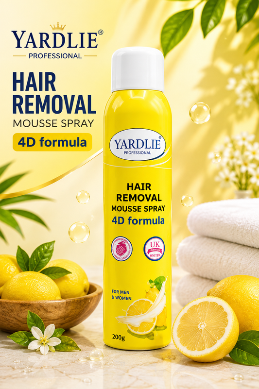 Yardlie Professional Lemon Hair Removal Mousse Spray 150ml | 4D Formula