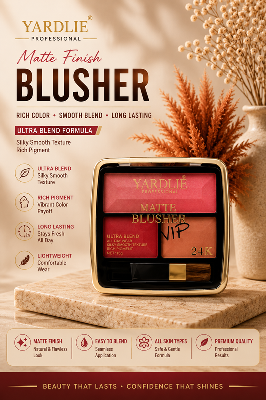Yardlie VC B5 Matte Blusher VIP 24K Soft Matte Color 10g