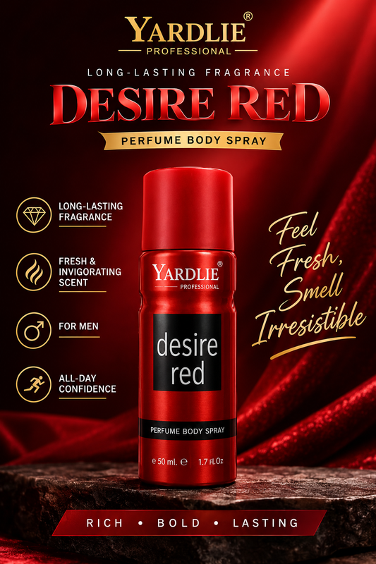 Yardlie Professional desire red Perfume Body Spray 150ml