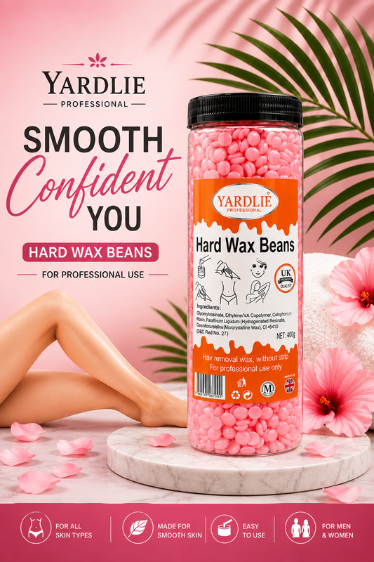 Yardlie Professional Wax Beans | Hard | Pink | 400g