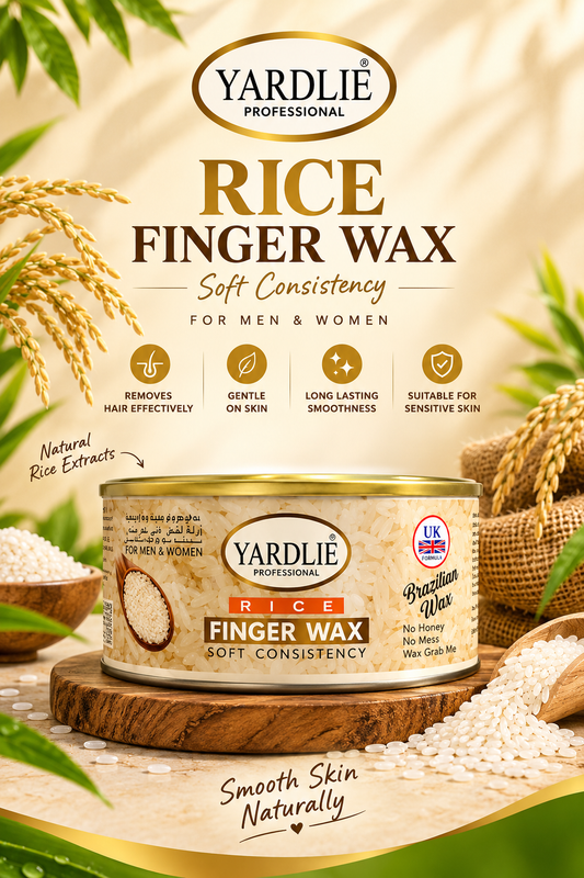 Yardlie Professional Finger Wax | Rice | Soft Consistency