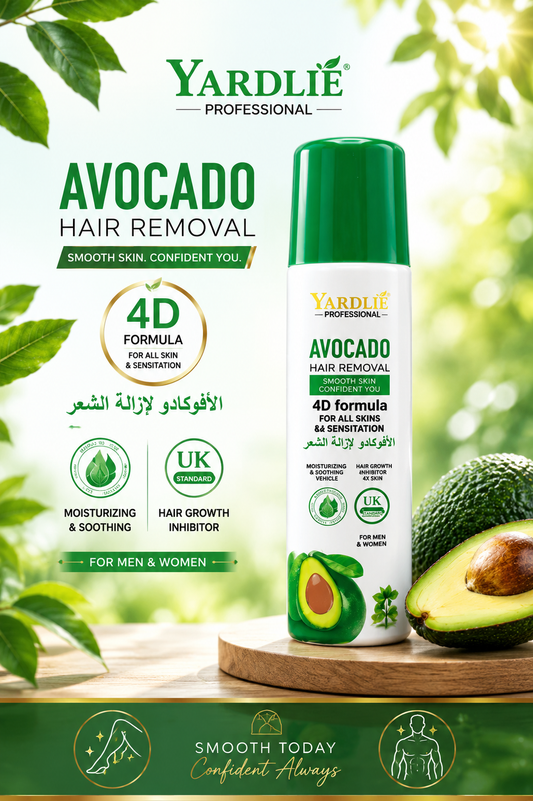 Yardlie Avocado Hair Removal Mousse Spray for Men and Women 200ml