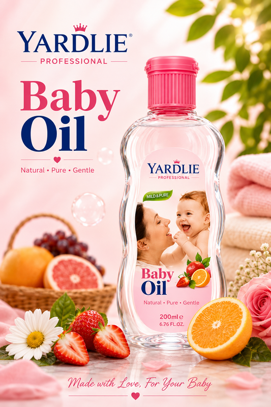 Yardlie Professional Baby Oil | Mildness | 200ML