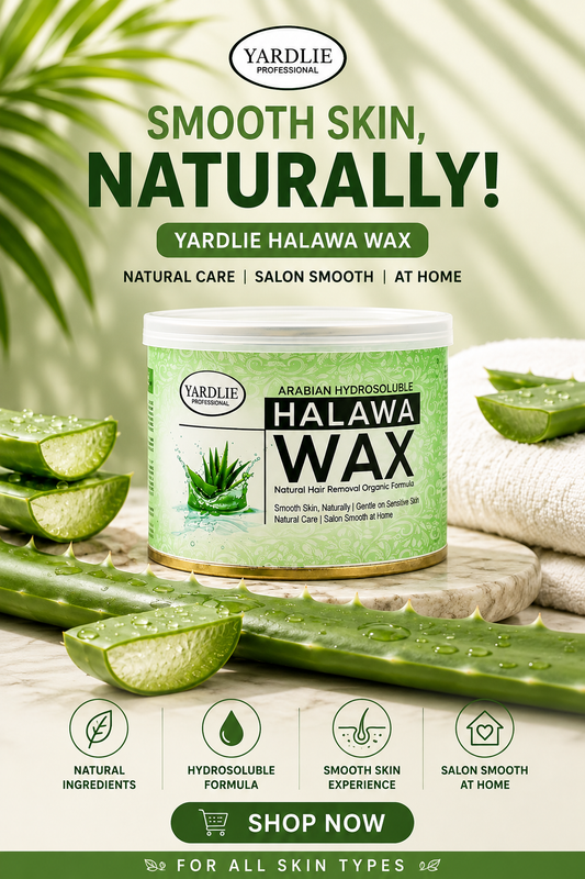 Yardlie Professional Halawa Wax Aloe Vera Hair Removal 225g